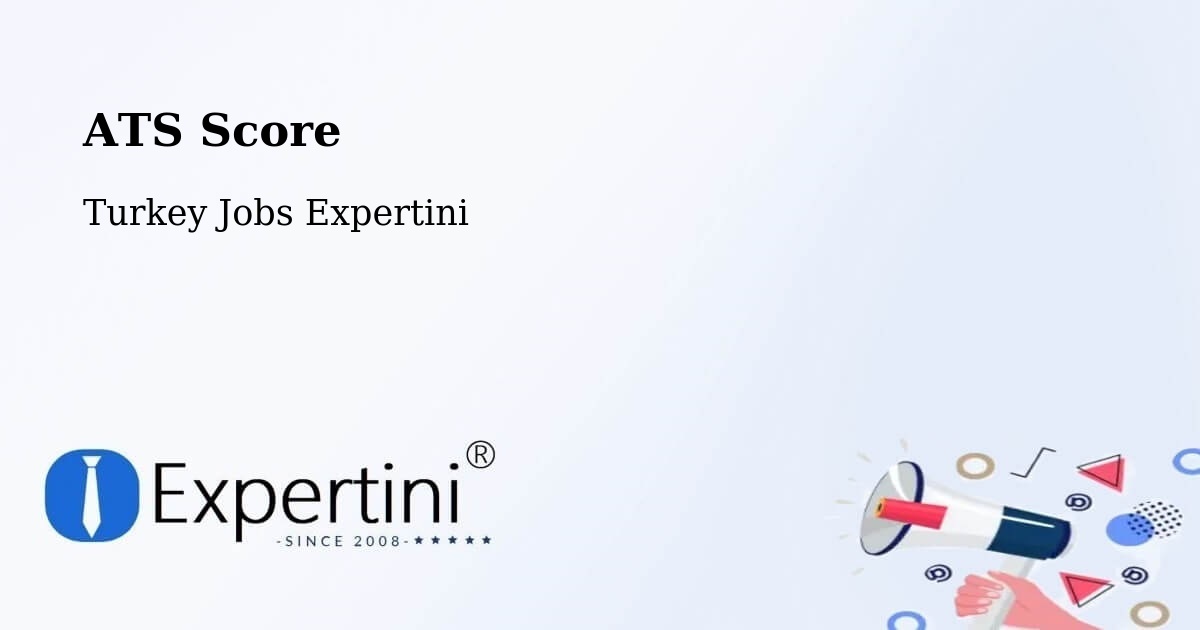 Resume ATS Score & Job Description Match Tool – Düzköy - Turkey Jobs Expertini