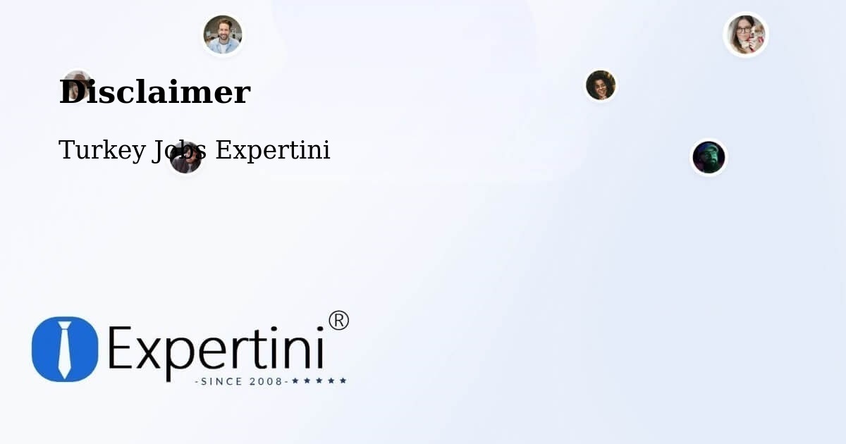 Disclaimer – Düzköy - Turkey Jobs Expertini